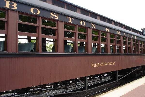 Photo of Old Boston & Maine Passenger Car