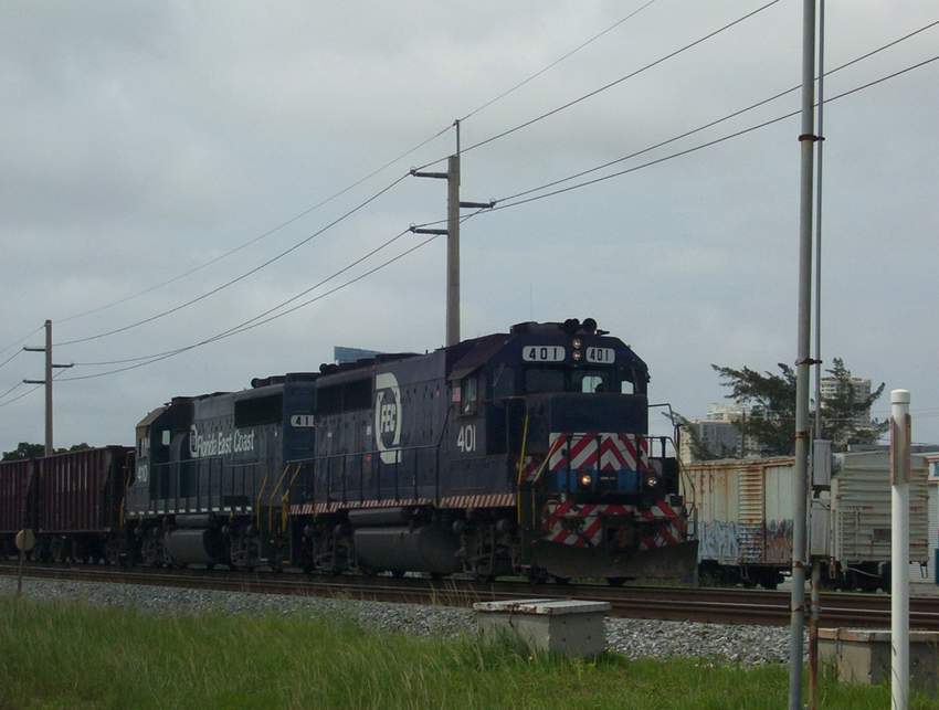 Photo of FEC 401 in Fort Lauderdale