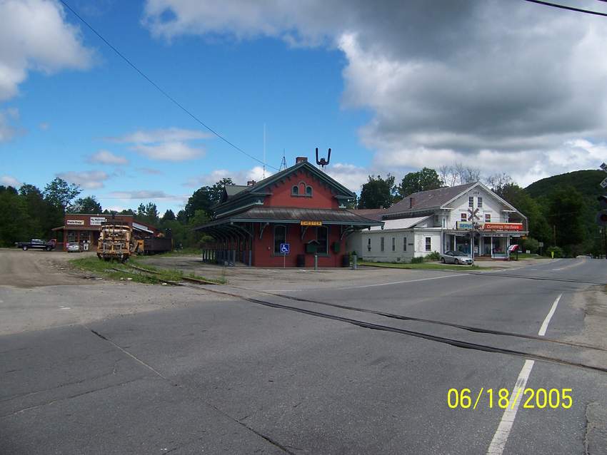 Photo of Old Rutland RR Station in Chester, VT
