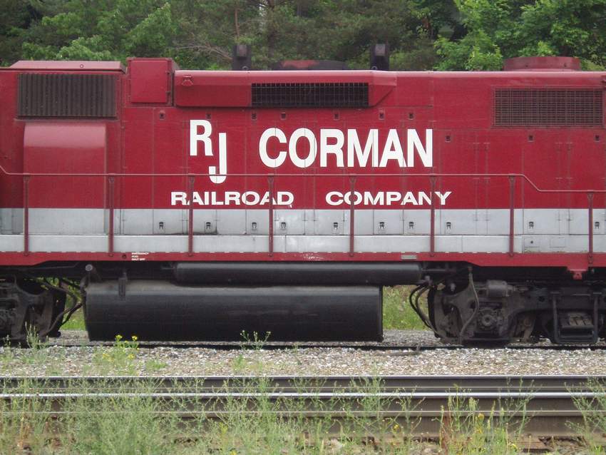 Photo of R.J. Corman Company Engine Logo
