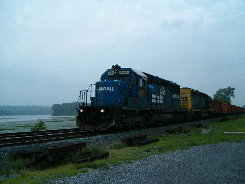 Photo of CSX Ballast Train