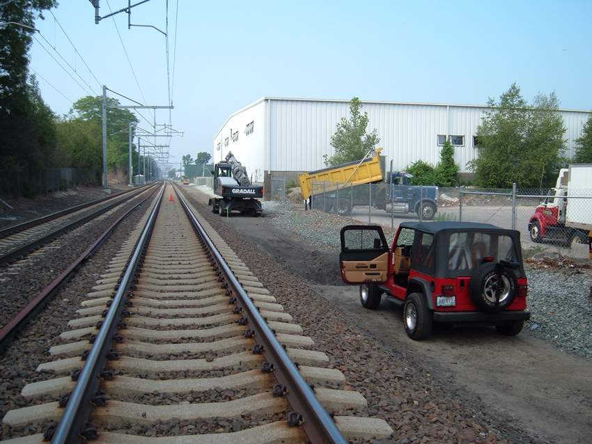 Photo of Working on RIDOT Third Rail Project Warwick,RI