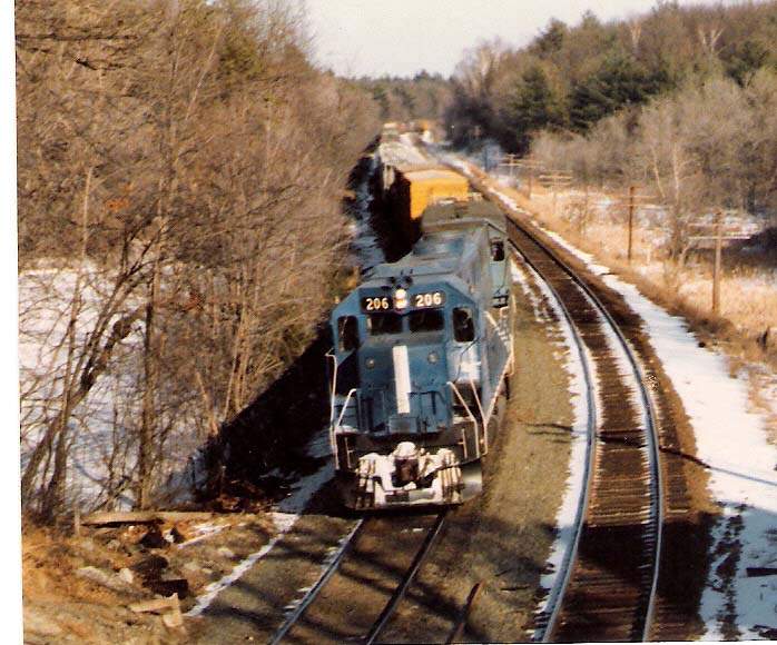 Photo of Westbound at Graniteville on the Stoney Brook
