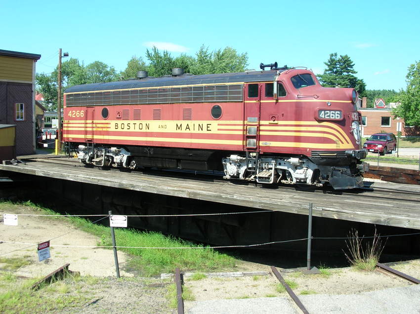 Photo of Conway Scenic Railroad B&M 4266 at North Conway, NH