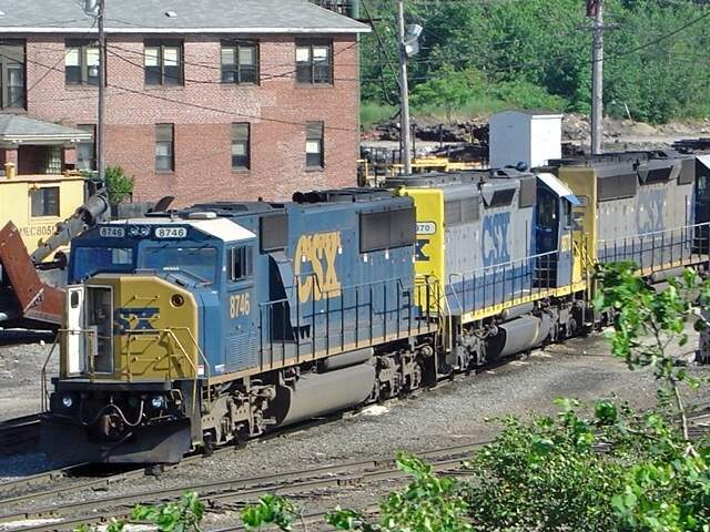 Photo of CSX POWER LAYING OVER IN RIGBY YARD.