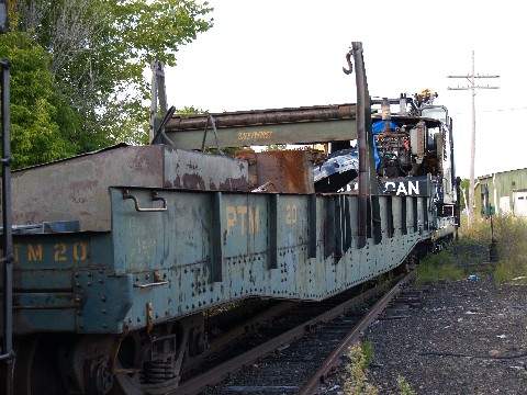 Photo of Steel Scrap Work Train # 3