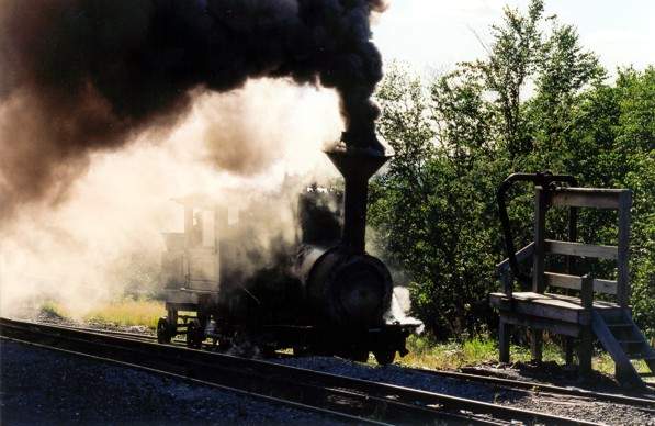 Photo of The Cog Railway Engine Chocorua