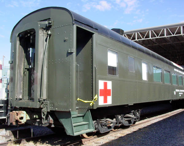 Photo of WWII medical car #2