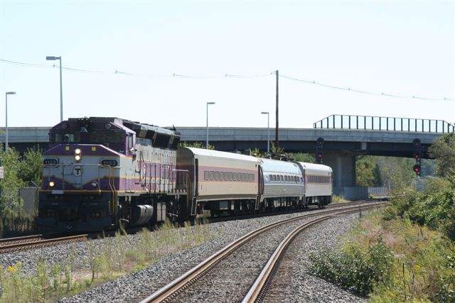 Photo of MBCR Geometry Train at Newburyport