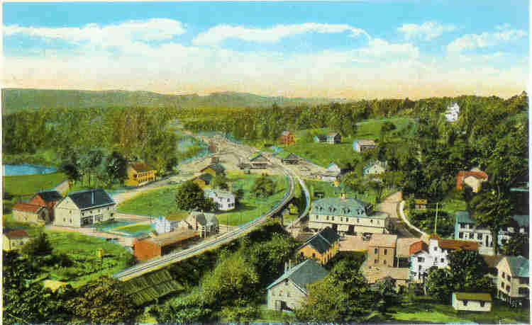 Photo of Postcard view of East Hampton,CT