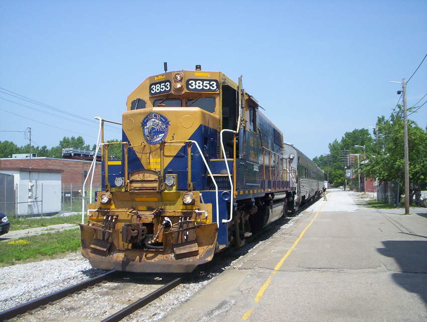 Photo of NECR excursion train