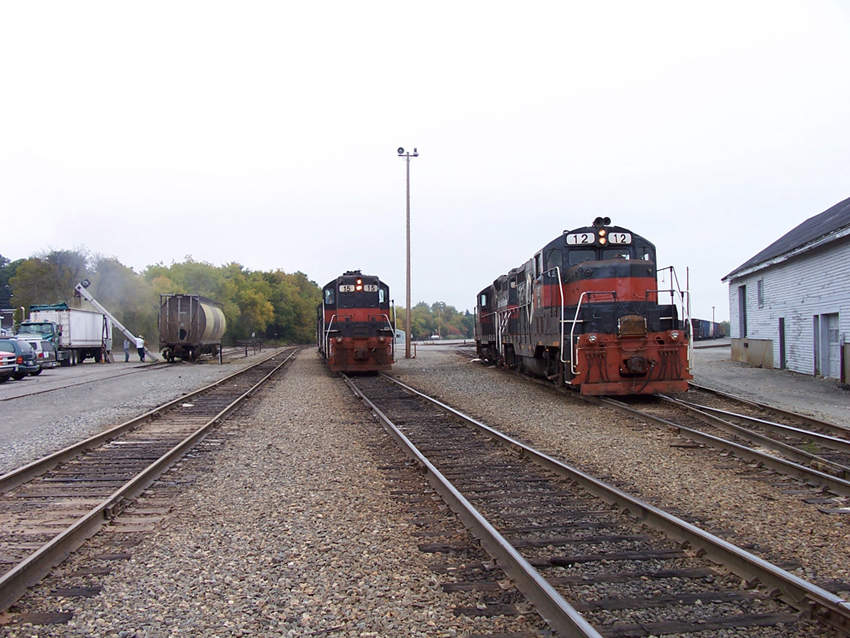 Photo of ST 52, ST 12, ST 71, & ST 15 at Springfield Terminal