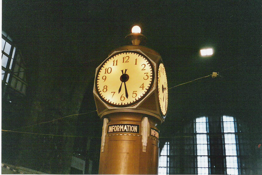 Photo of NYC Buffalo Central Terminal Clock returned