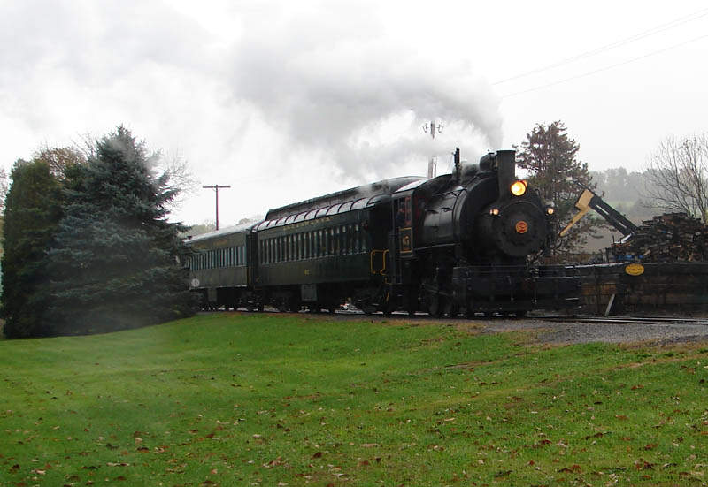 Photo of WK&S steam train