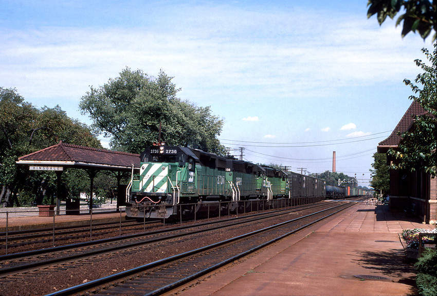Photo of Westbound tonnage on the 