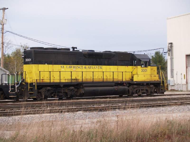 Photo of St. Lawrence & Atlantic Locomotive # 3001