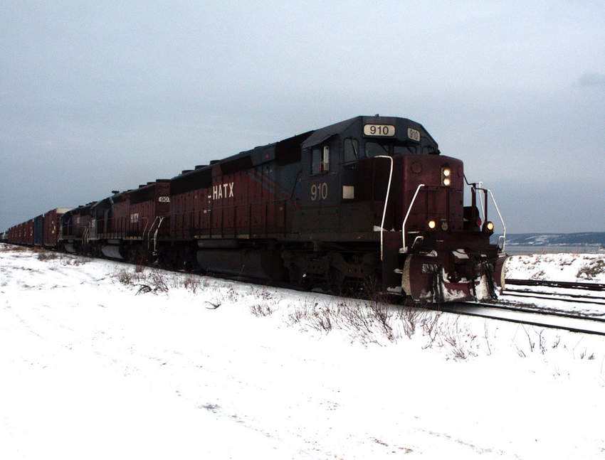 Photo of Three Helm leased SD45-2s