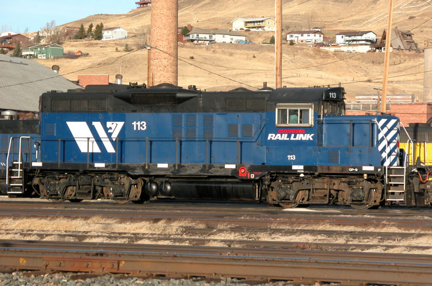 Photo of MRL 113 GP9 in Livingston MT at the MRL Engine Repair Center