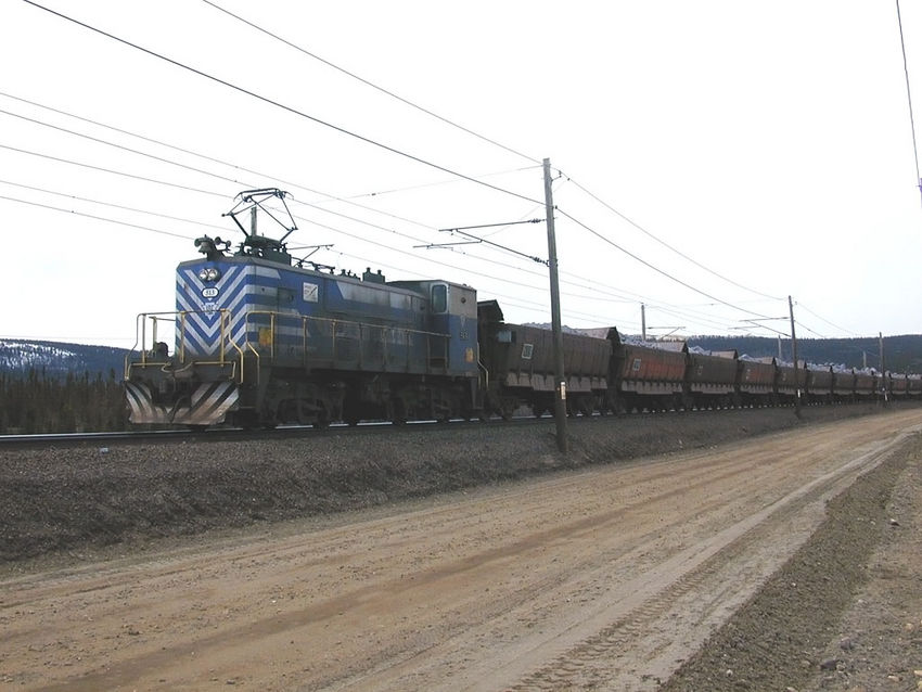 Photo of Automatic Train for Iron ore transportation in the mines