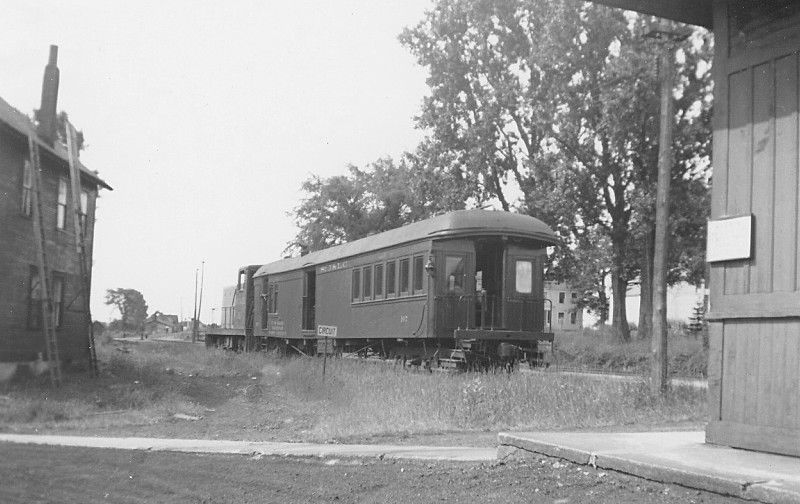 Photo of Swanton - Train # 74 (early 1950's)