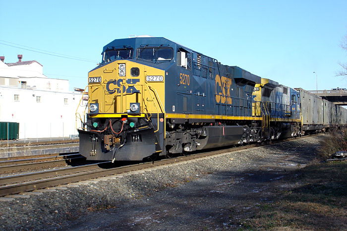 Photo of CSX eastbound passing under NJ Route 46