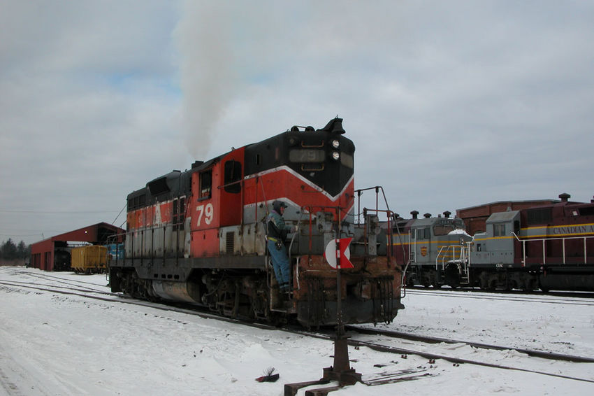 Photo of BAR 79 GP9 on the move at Derby