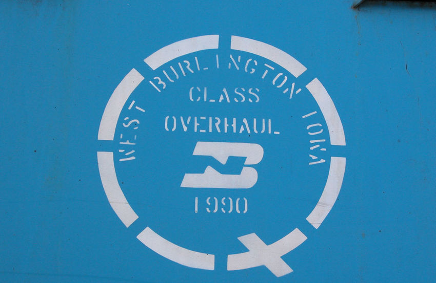 Photo of This was stenciled on WE SD40-2 7355