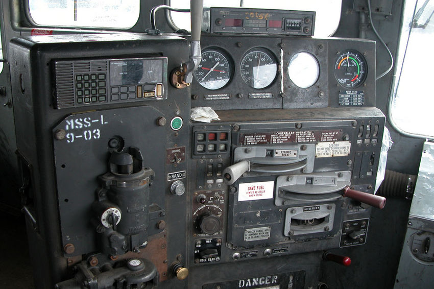 Photo of WE 5193 control panel