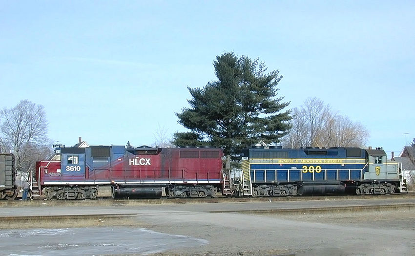 Photo of Brownville Local working the east end of the BJct yard