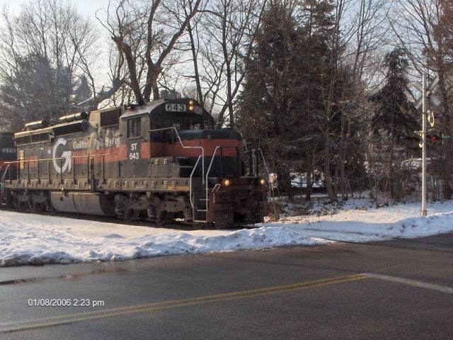 Photo of Guilford SD26 643 in Westford