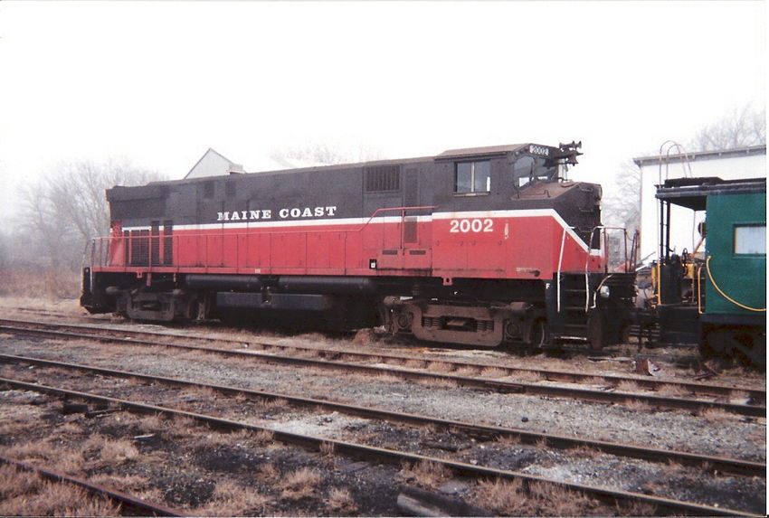 Photo of Ex P&W #2002 in Rockland,Me.