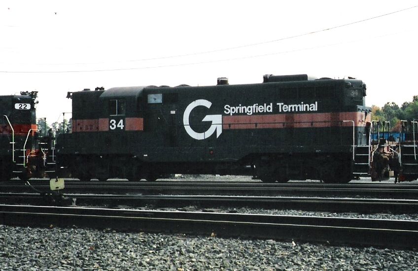 Photo of ST GP-7 #34 stored at East Deerfield