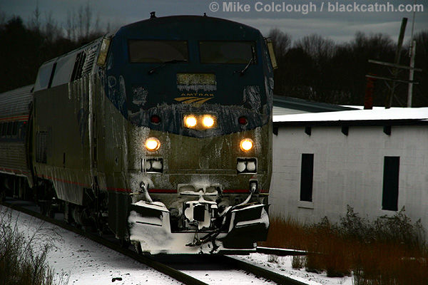 Photo of Winter returns to the Downeaster corridor