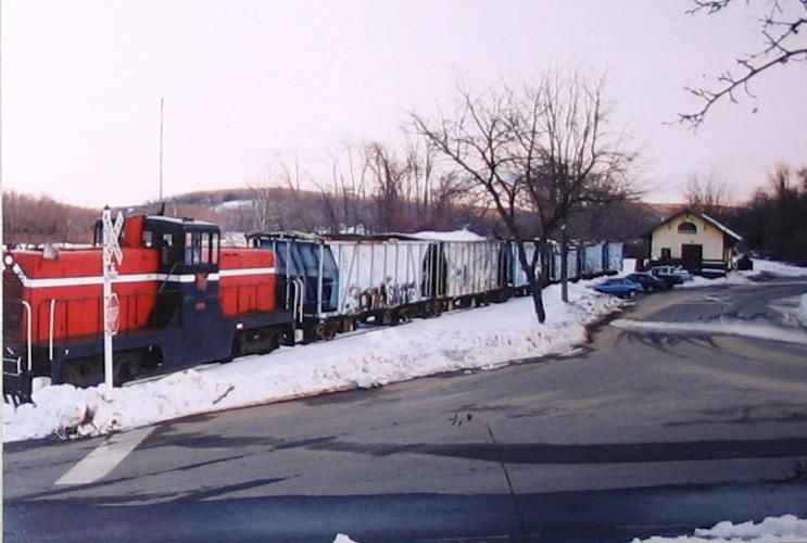 Photo of freight trains on the valley