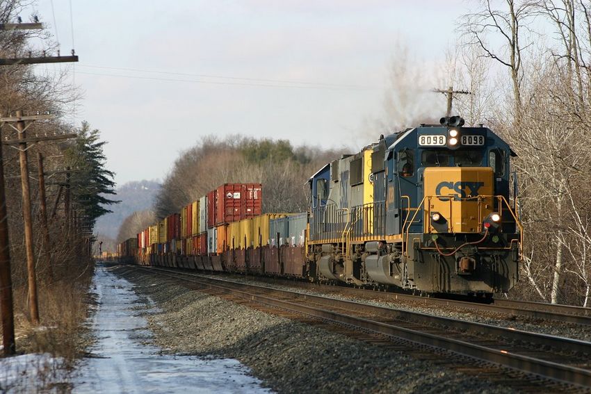 Photo of Q150 on the Selkirk Branch