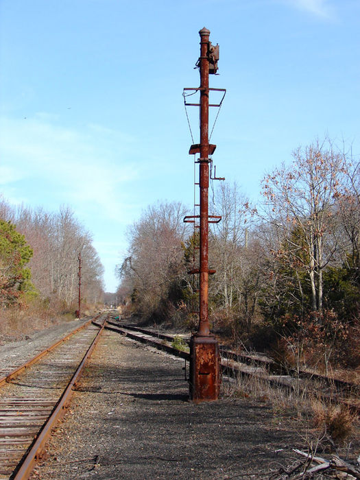 Photo of Former Semiphore Signals at Wildwood Junction