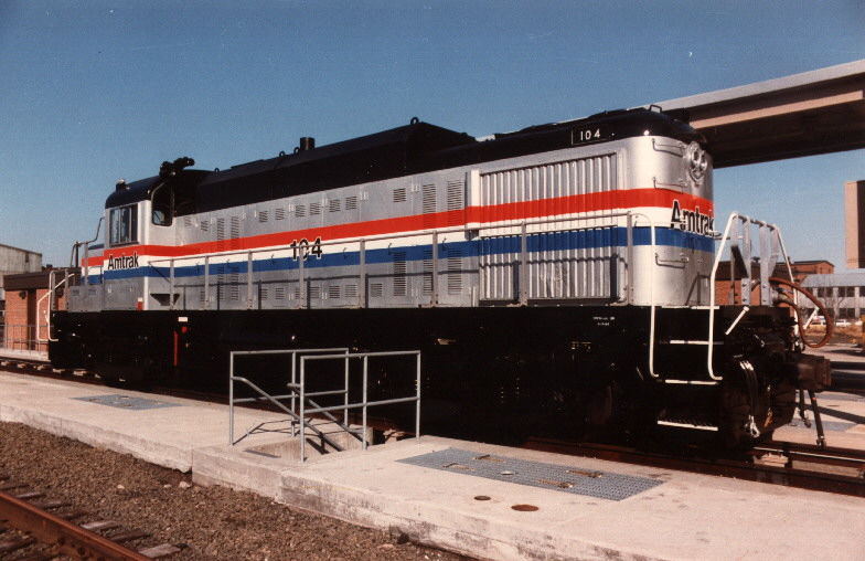 Photo of AMTRAK RS3-m #104