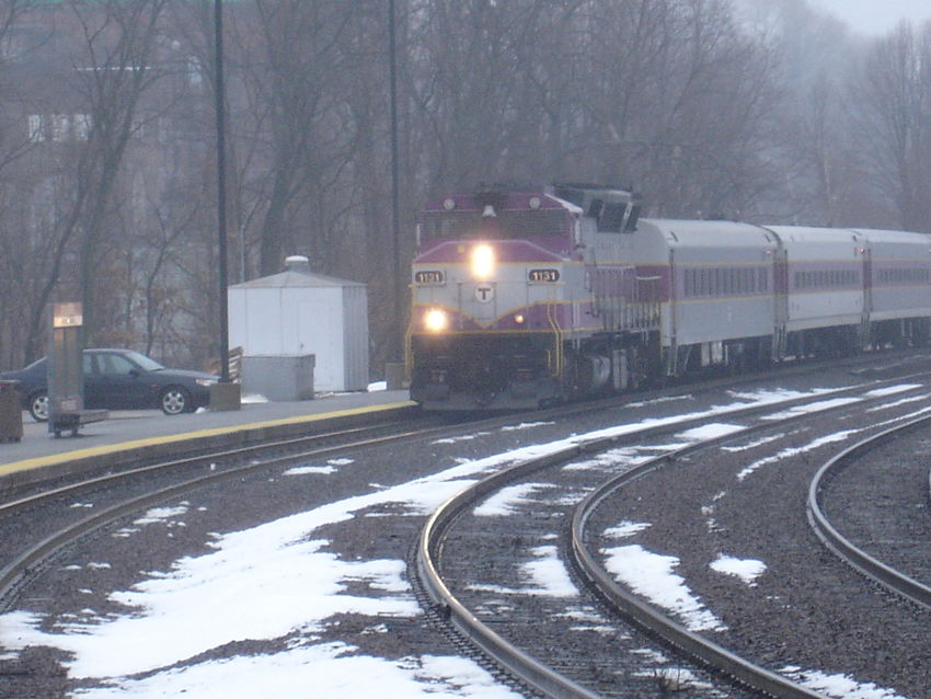 Photo of HERE COMES LOCO 1131 TO TAKE ME BACK TO WALTHAM (2)
