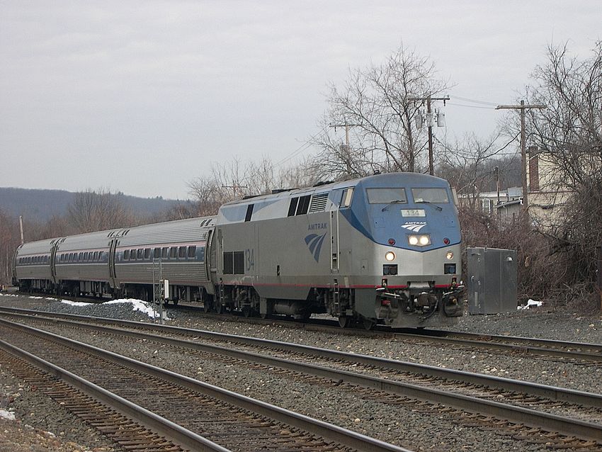 Photo of Amtrak at Palmer, Mass