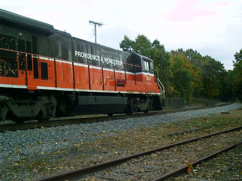 Photo of Providence & Worcester #2213 in Putnam, Connecticut.
