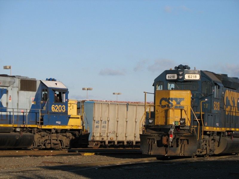 Photo of 6218 and 6203