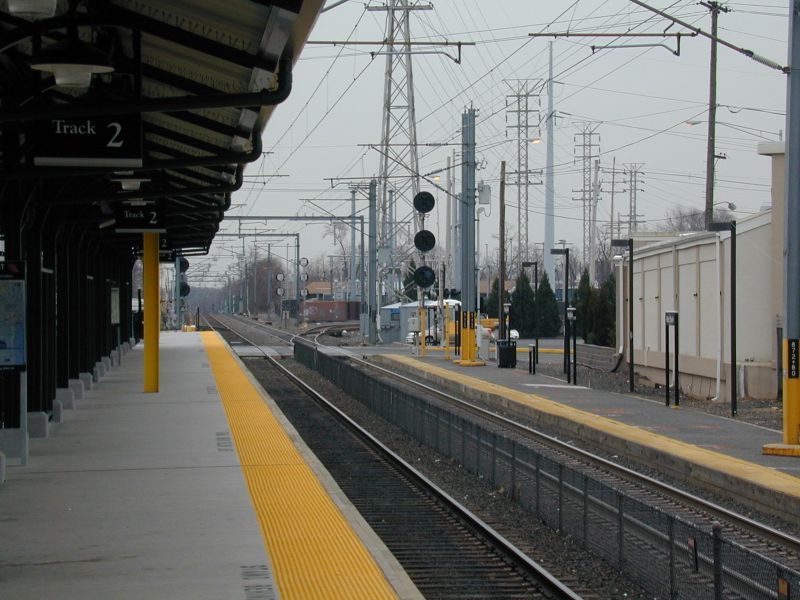 Photo of Red Bank, NJ railroad station1 - Feb. 2006