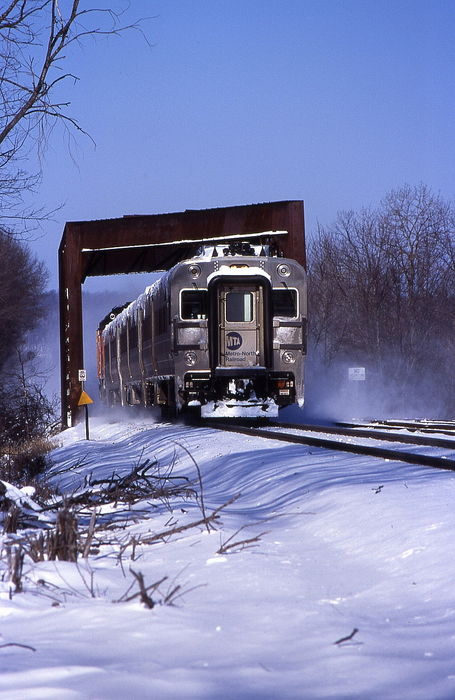 Photo of Metro North train # 56 at Campbell Hall NY