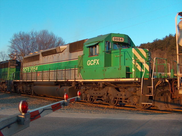 Photo of GCFX 3054 early in the moring