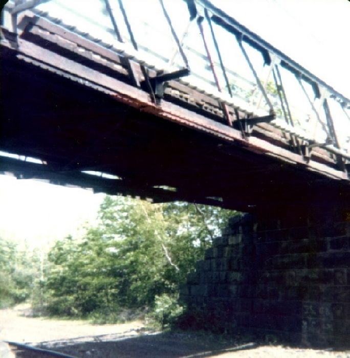 Photo of Boden lane trestle bridge in West Natick over the Boston line