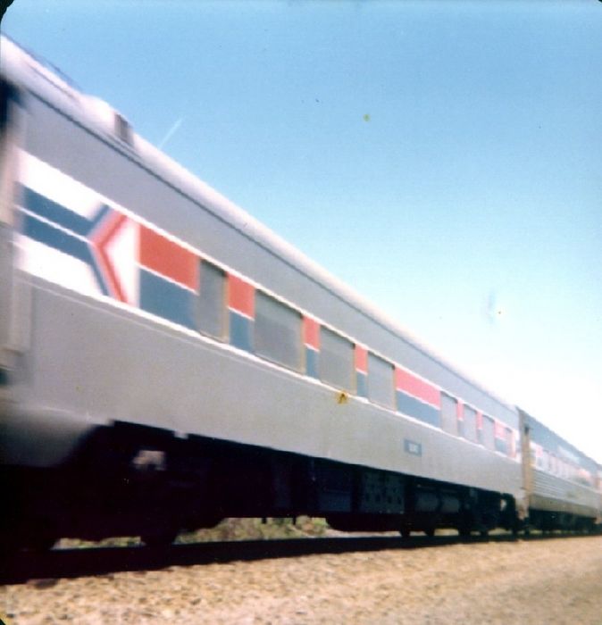 Photo of E unit heads an Amtrak commuter eastbound - part 3
