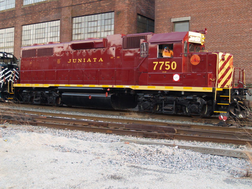 Photo of Fore River Transportation Co. newest loco #7750