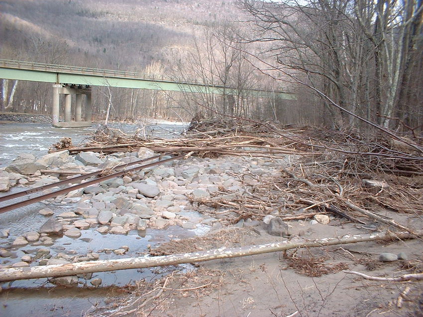 Photo of Washout West of Phoenicia Yard, Looking East, MP 27.95