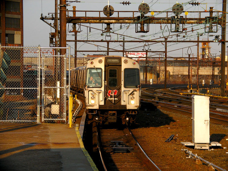 Photo of Newark-Bound PATH Train