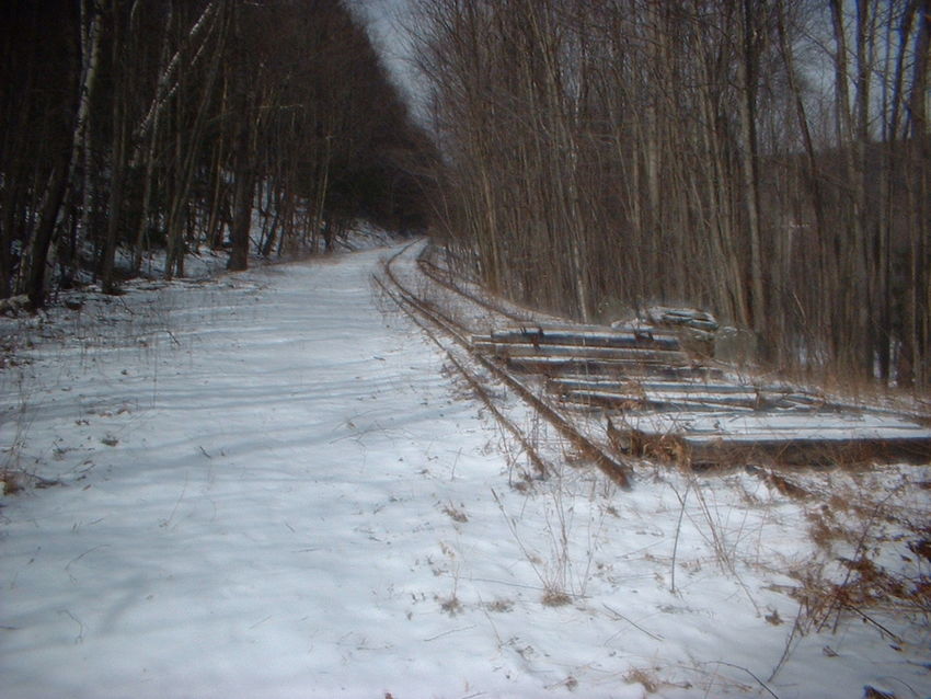 Photo of Pine Hill, New York, Milepost 39.8, Looking West